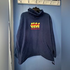 Vintage Disney Winnie the Pooh  fleece turtle neck